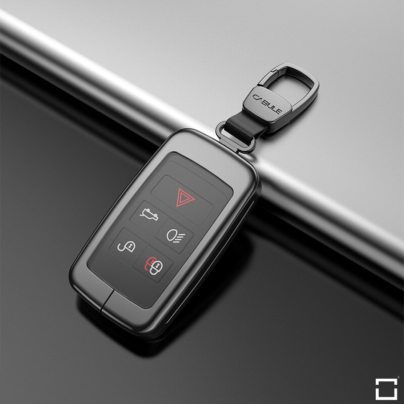 Blødt TPU-etui til Jaguar / Land Rover bilnøgler (type LR1) | Carocase Premium