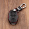 Leder Schlüssel Cover passend für Mercedes-Benz Schlüssel M7 schwarz