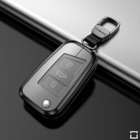 Premium Schlüsselhülle / Schlüsselcover für Volkswagen, Audi, Skoda, Seat Schlüssel (HEK55-Serie)