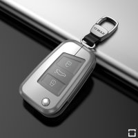 Premium Schlüsselhülle / Schlüsselcover für Volkswagen, Audi, Skoda, Seat Schlüssel (HEK55-Serie)