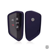 Premium TPU Schutzhülle für VW Skoda Seat Schlüssel-V11 + Schlüsselanhänger