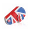 Schlüsselhülle für MINI (LEK3-MC3-01) Union Jack Flag/rot-blau (A)