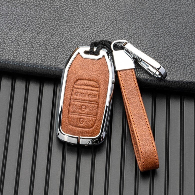 Schutzhülle Cover (HEK58) passend für Honda Schlüssel inkl. Schlüsselanhänger Premium Schutzhülle Autoschlüssel Case