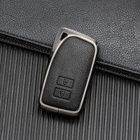 Coque de clé de voiture compatible avec Lexus clés inkl. Schlüsselanhänger (HEK58-L5)