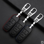 Leather key cover for Volkswagen keys including hook...