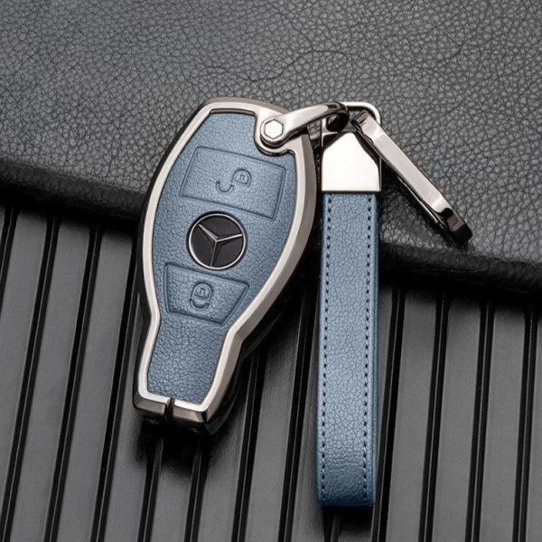 Coque de clé de voiture compatible avec Mercedes-Benz clés inkl