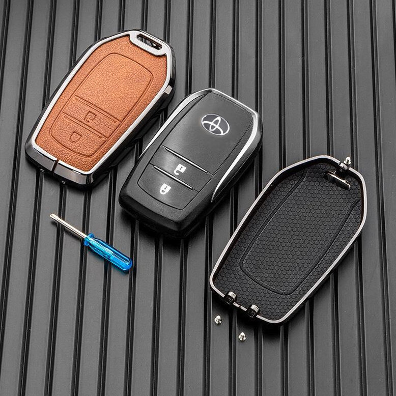 Schutzhülle Cover (HEK58) passend für Toyota Schlüssel inkl. Schlüsselanhänger