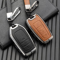 Key case cover FOB for Toyota keys incl. keychain (HEK58-T6)