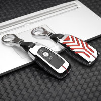 C-LINE Hartschalen Schlüssel Cover passend für Ford Schlüssel  HEK6-F8