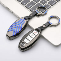Aluminum key fob cover case fit for Nissan N5, N6, N7,...