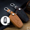 Leather key fob cover case fit for Ford F9 remote key