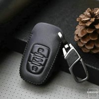 Coque de protection en cuir pour voiture Audi clé télécommande AX1