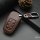 Leather key fob cover case fit for Audi AX1 remote key