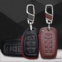Leder Schlüssel Cover passend für Hyundai...