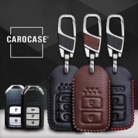 Leather key fob cover case fit for Honda H12 remote key