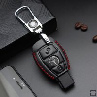 Leder Schlüssel Cover passend für Mercedes-Benz Schlüssel M6