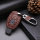 Leather key fob cover case fit for Mercedes-Benz M6 remote key