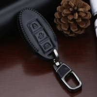 Leder Schlüssel Cover passend für Nissan Schlüssel N6