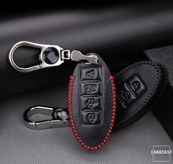 Cover Guscio / Copri-chiave Pelle compatibile con Nissan N8