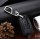 Leather key fob cover case fit for Opel OP6 remote key
