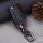 Leather key fob cover case fit for Citroen, Peugeot P1 remote key