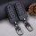 Leather key fob cover case fit for Volkswagen V5 remote key