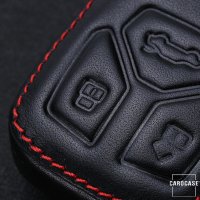 Coque de protection en cuir pour voiture Audi clé télécommande AX6