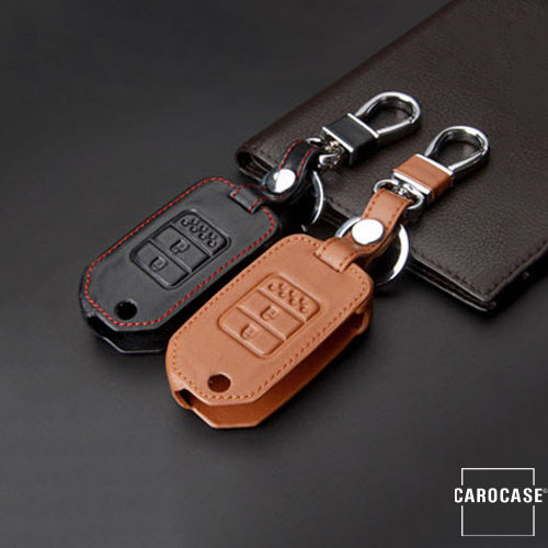 Leder Schlüssel Cover passend für Honda Schlüssel H9