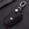 Leder Hartschalen Cover passend für BMW Schlüssel schwarz LEK48-B3X