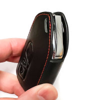 Leder Schlüssel Cover passend für Volkswagen Schlüssel V11