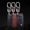 Leder Schlüssel Cover passend für Citroen, Peugeot Schlüssel CX1, PX1
