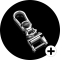 RUSTY Leder Schlüssel Cover passend für Volkswagen, Audi, Skoda, Seat Schlüssel  LEK13-V3, V3X