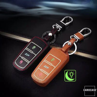 Leder Schlüssel Cover passend für Volkswagen...