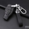 KROKO Leder Schlüssel Cover passend für Mercedes-Benz Schlüssel  LEK44-M8