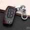 KROKO Leder Schlüssel Cover passend für Ford Schlüssel  LEK44-F1
