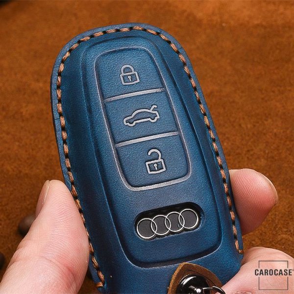 PREMIO Leder Schlüssel Cover passend für Audi Schlüssel LEK33-AX7, 24,95 €