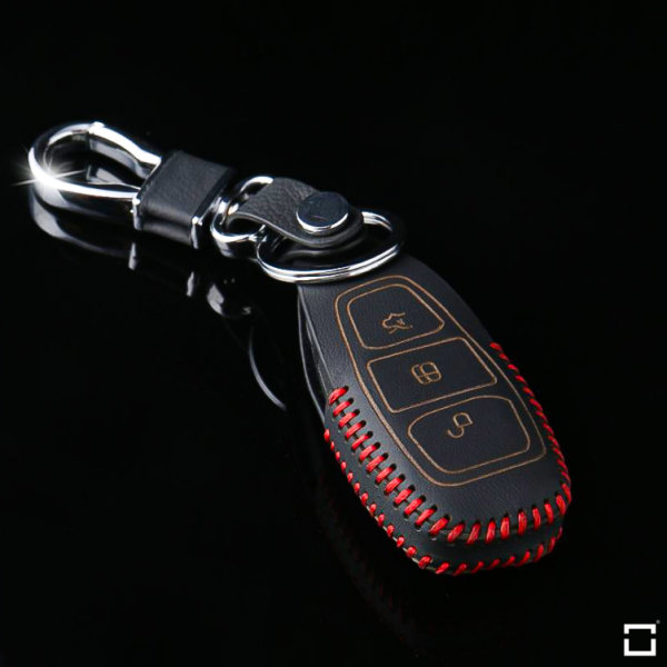 kaser Autoschlüssel Hülle für Ford – Cover TPU Silikon Hochglanz  Schutzhülle Schlüsselhülle für Ford Fiesta Focus Galaxy Fusion Mondeo C-Max  Kuga