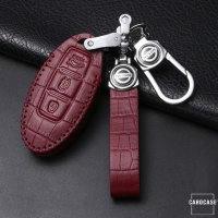 Cover Guscio / Copri-chiave Pelle compatibile con Nissan N6