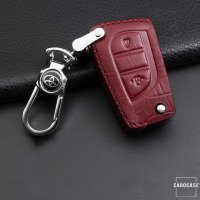 Cover Guscio / Copri-chiave Pelle compatibile con Toyota, Citroen, Peugeot T1