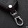 Leder Hartschalen Cover passend für Audi Schlüssel schwarz LEK48-AX1