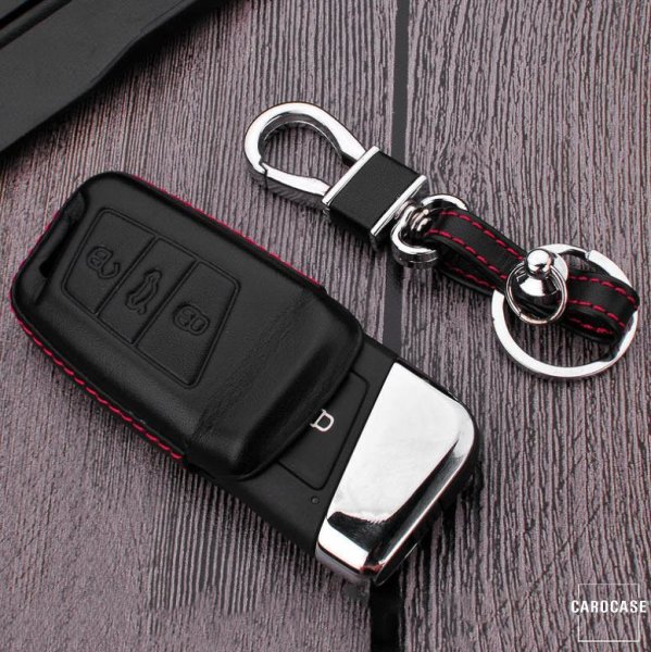 Leder Schlüssel Cover passend für Volkswagen, Skoda, Seat Schlüssel V,  10,95 €