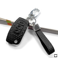 BLACK-ROSE Leder Schlüssel Cover für Ford...