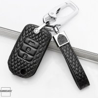 BLACK-ROSE Leder Schlüssel Cover für Honda Schlüssel  LEK4-H10