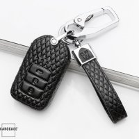 Leather key fob cover case fit for Honda H12 remote key