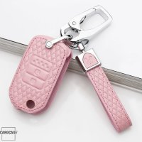 BLACK-ROSE Leder Schlüssel Cover für Honda Schlüssel  LEK4-H9