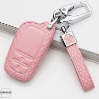 BLACK-ROSE Leder Schlüssel Cover für Toyota...