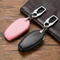 Leather key fob cover case fit for Volkswagen V7X remote key