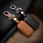 Leather key fob cover case fit for Honda H13 remote key