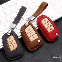 Premium leather key cover for Audi keys incl. leather strap / keychai,  16,95 €