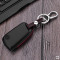 Leder Hartschalen Cover passend für Volkswagen, Audi, Skoda, Seat Schlüssel schwarz LEK48-V3